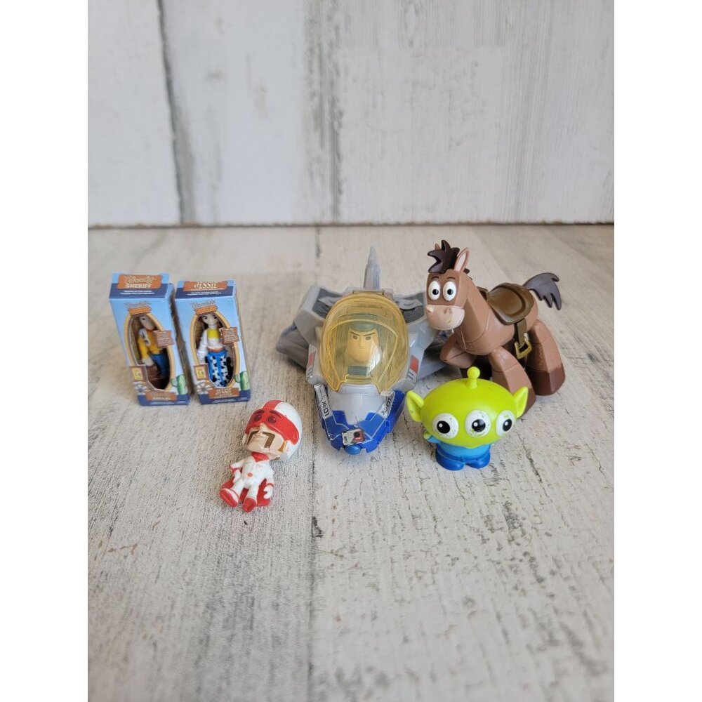 Pixar bullseye Jessie Woody alien play set toy figure variety